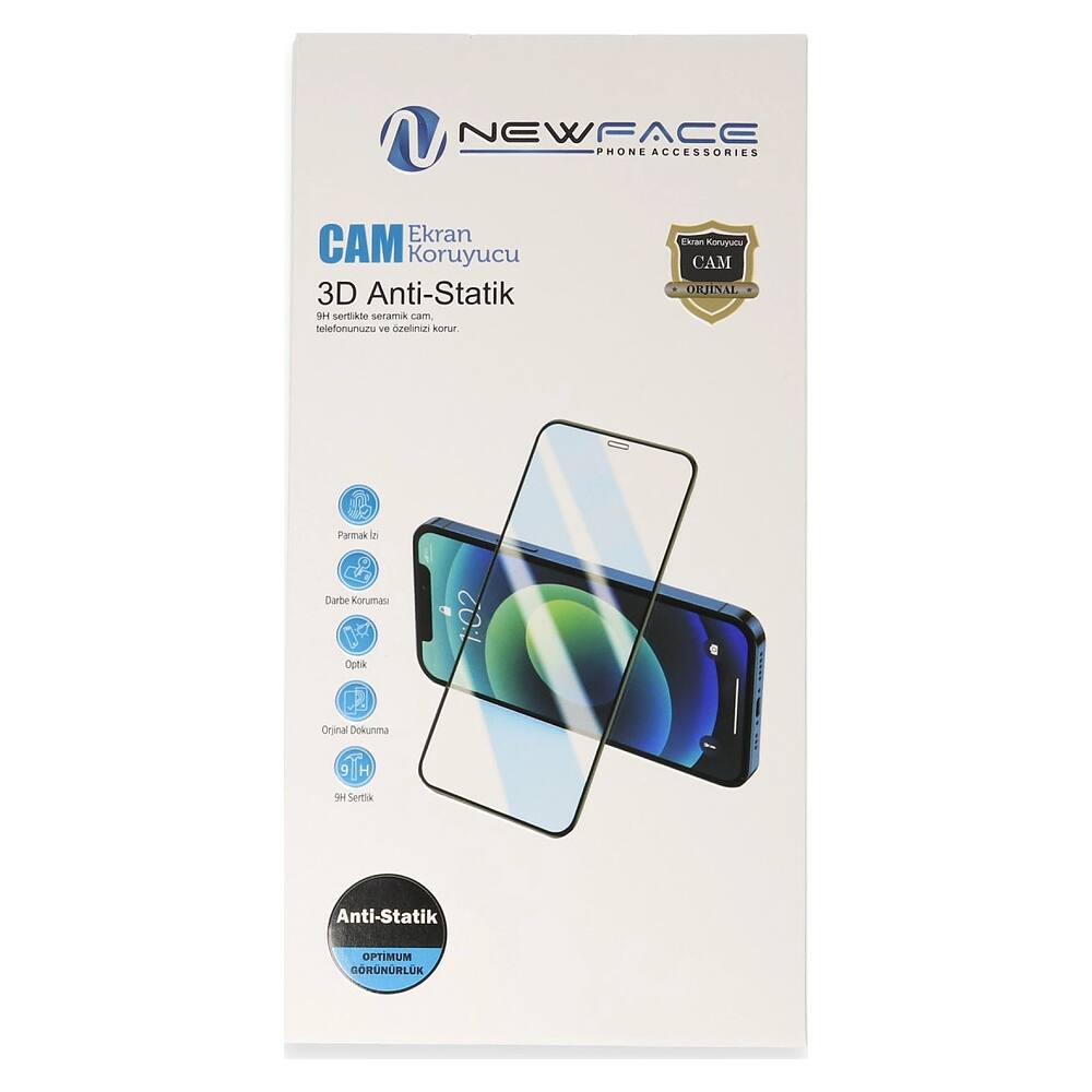 Evi̇mdeyokyok Samsung Galaxy A05 3D Anti̇stati̇k Cam Ekran Koruyucu